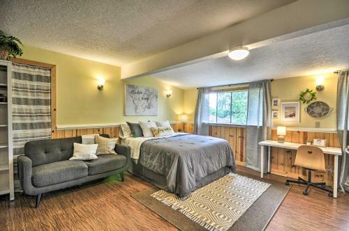 Apartamento Cozy Studio With Deck - 9 Mi To Dtwn Portland!