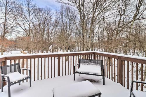 Wooded Home Deck And Gas Grill, Half Mi To Lake