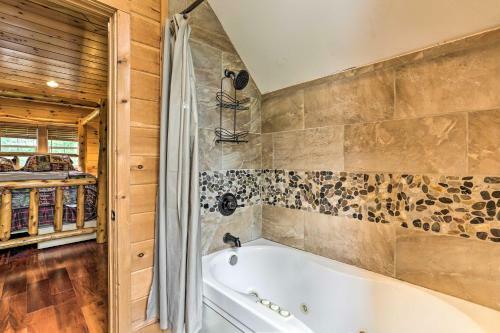 Charming Blakely Cabin With Porch And Valley Views!