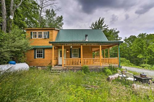 Charming Blakely Cabin With Porch And Valley Views!