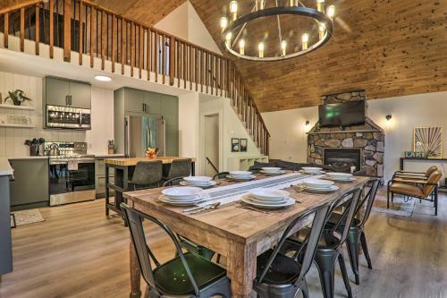 Poconos Hideaway With Game Room Less Than 3 Mi To Ski!