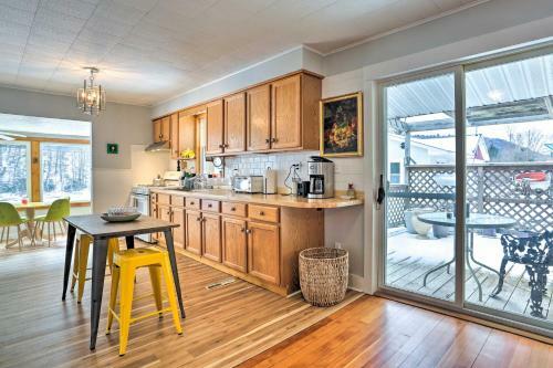 Hancock Home With Sunroom, Patio And River Access