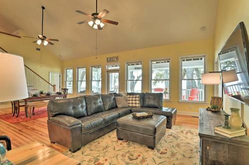 Lakefront Retreat With Game Room And Private Dock