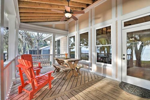 Lakefront Retreat With Game Room And Private Dock