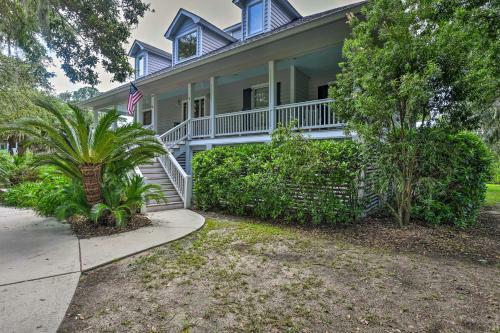 Exquisite Beaufort Home With Sunset Marsh Views!