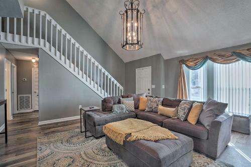 North Charleston Home With Fire Pit And Gazebo!