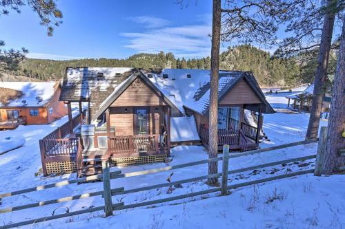 Cabin In The Black Hills About 10 Mi To Mt Rushmore!