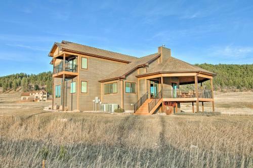 Expansive Black Hills Forest Home With Deck And Grill!