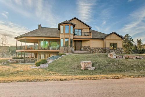 Expansive Black Hills Forest Home With Deck And Grill!