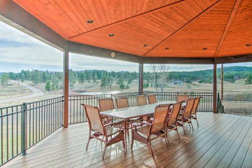 Expansive Black Hills Forest Home With Deck And Grill!
