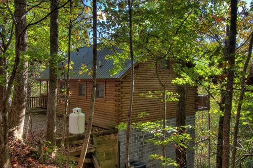 Rustic 4/2 Log Cabin With Lovely Views! Sleeps 8!