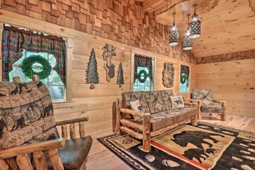 Serene Pigeon Forge Hideaway With Game Room!
