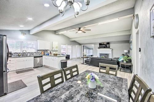 Spacious Waterfront Getaway With Deck, Patio And Dock!