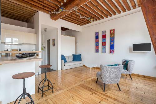 Apartamento Janis - Studio Vue Sur Les Toits De Lyon