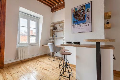 Apartamento Janis - Studio Vue Sur Les Toits De Lyon