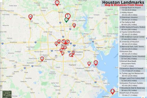 Iah Airport, Humble, Woodlands, Spring Cypress - Marker Ridge