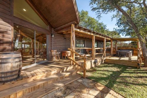 Apartamento Guadalupe Bluff Log Cabin