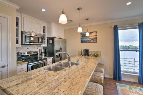 Apartamento Waterfront Galveston Condo Balcony And 3 Pools