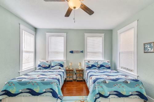 Coastal Blue At Seawall