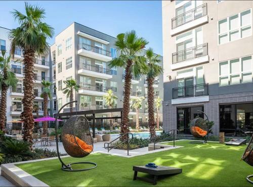 Apartamento Luxurious Unit In Downtown Houston With Poolside View