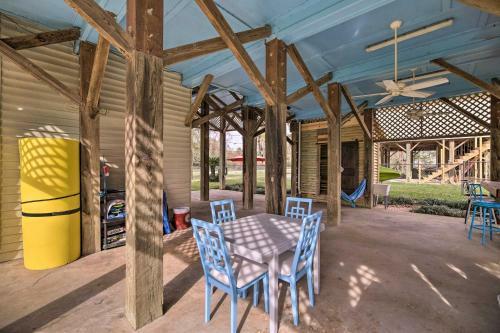 Waterfront San Jacinto River Home, Boat Slip
