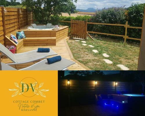 Cottage Combet G�te Climatis� Avec Jacuzzi