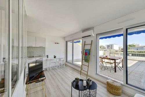 Apartamento Splendide T2 Plage, Terrasse, Piscine, Clim