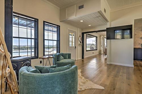 Trendy Fredericksburg Pad With Pool And Views!