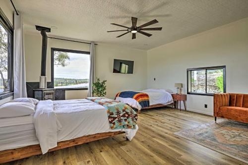 Trendy Fredericksburg Pad With Pool And Views!