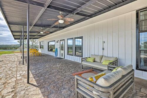 Trendy Fredericksburg Pad With Pool And Views!