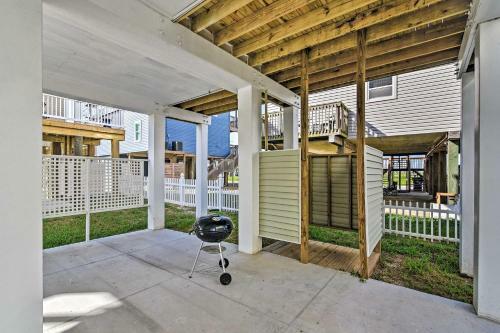 Surfside Beach House Balcony With Ocean View