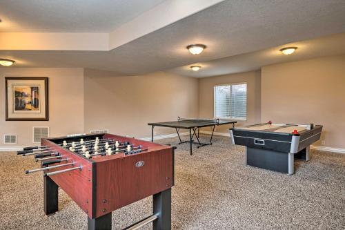 Luxe Erda Home With Indoor Pool, Yard And Mountain View