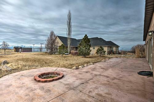 Luxe Erda Home With Indoor Pool, Yard And Mountain View