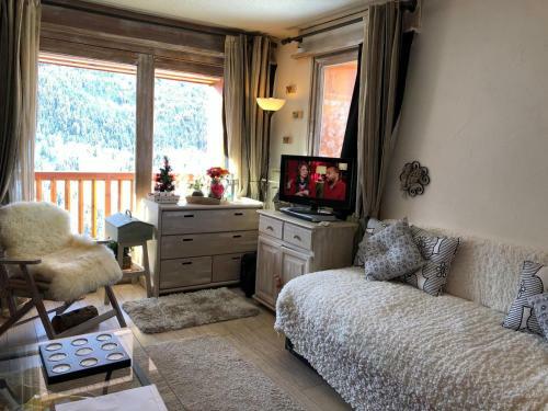 Apartamento Charmant Studio � M�ribel Avec Chemin�e