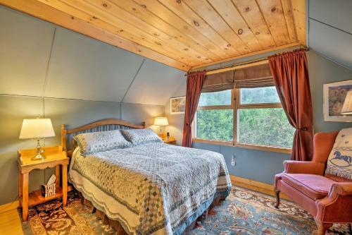 Jacksonville Cabin With Wraparound Deck And Views