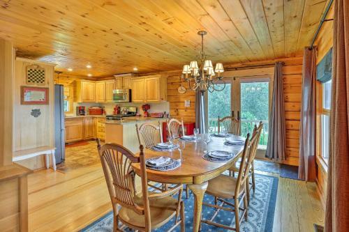 Jacksonville Cabin With Wraparound Deck And Views