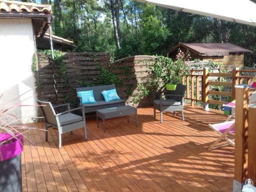 Maison Du Huchet Entre Oc�an - For�t, Vue Golf