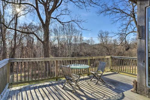 Rustic Cabin With Mtn Views, Deck And Fire Pit!