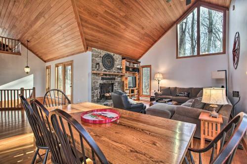 Upscale Wintergreen Resort Home With Golf Course View