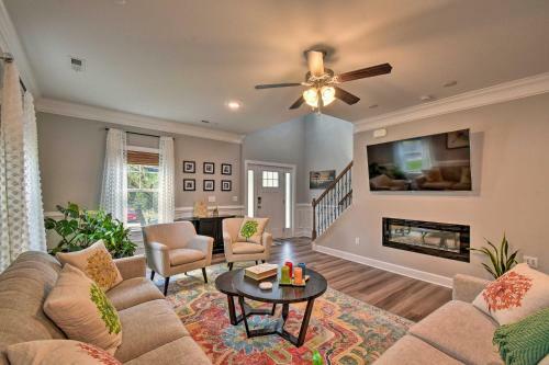 Vivid Home With Porch Walk To Ocean View Beach