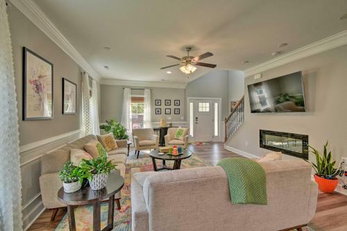 Vivid Home With Porch Walk To Ocean View Beach