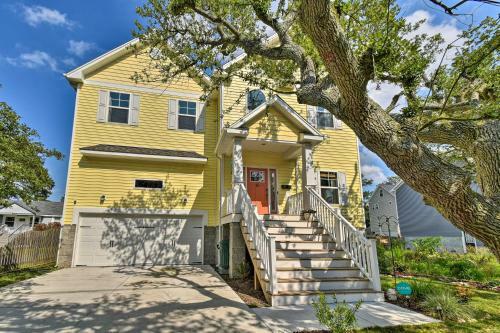 Vivid Home With Porch Walk To Ocean View Beach