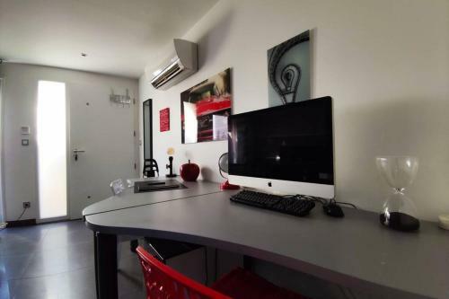 Villa Loft 5* Centre, Terras. Park Babyfoot Clim V�los