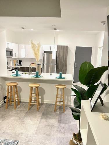 Apartamento The Paradise Place! Entire 1 Bdrm Apt W/ Balcony!