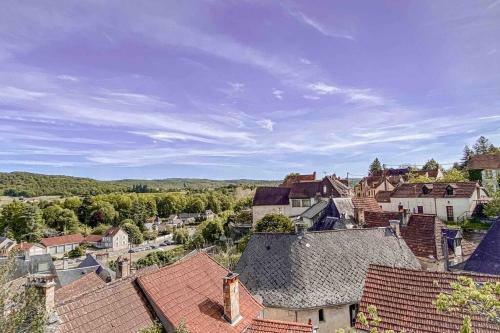 Vue Sur Les Toits De Montignac