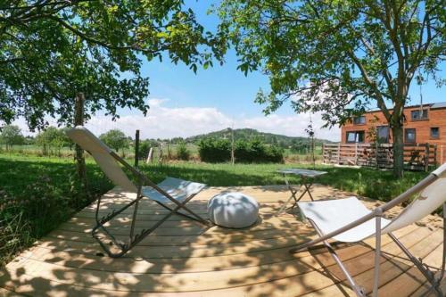 Tiny House Dans Jardin Priv� � La Campagne