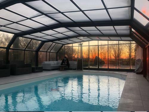 Maison Normande - Piscine Chauff�e Couverte