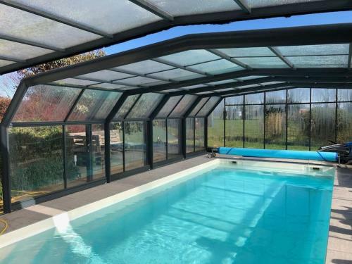 Maison Normande - Piscine Chauff�e Couverte