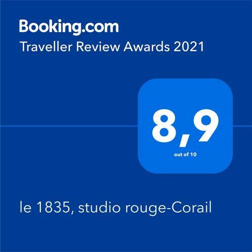 Apartamento Le 1835, Studio Rouge-corail