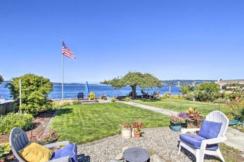 Ideally Located Waterfront Home - Puget Sound View